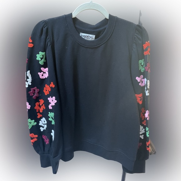 Essentiel Antwerp Christobald Embroided Sweater - Picture 5 of 7